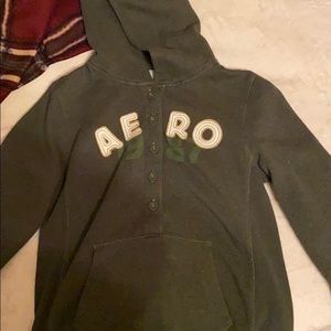 hoodie, only worn once just sits in my closet